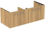 Ideal Standard i.life B Waschtischunterschrank 1200 mm Weiß matt mit 2 Auszügen