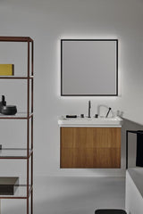 Ideal Standard Joy 3-Loch Waschtischarmatur in Brushed Gold mit Ablaufgarnitur, 127 mm Ausladung