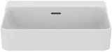 Ideal Standard Conca Aufsatzwaschtisch 600x450x165mm Weiß ohne Hahnloch mit Überlauf