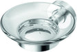 Ideal Standard IOM Seifenschale Klarglas mit Chrom-Halterung – Wandmontage, verdeckte Befestigung