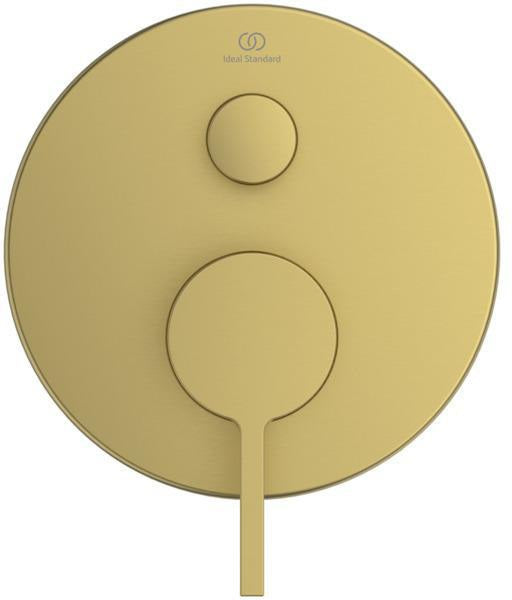 Ideal Standard Joy Badearmatur Unterputz Bausatz 2 in Brushed Gold – Einhandhebelmischer