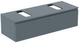 Ideal Standard Finesse Waschtischunterschrank 1402 mm, 2 Auszüge, Greige matt, wandhängend
