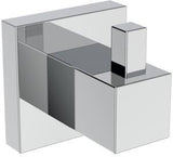 IDEAL STANDARD IOM Cube Handtuchhaken Chrom – Einfachhaken mit verdeckter Befestigung