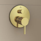Ideal Standard Joy Badearmatur Unterputz Bausatz 2 in Brushed Gold – Einhandhebelmischer