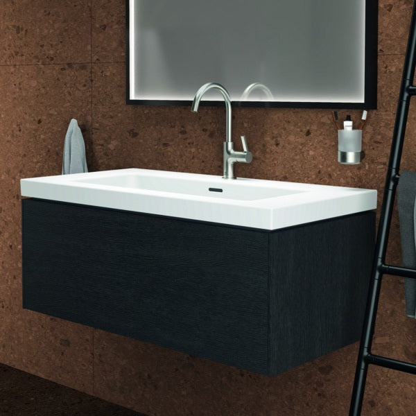 Ideal Standard Conca Waschtischunterschrank 1000 mm, 1 Auszug, Weiß Matt, Push-Open & Softclose