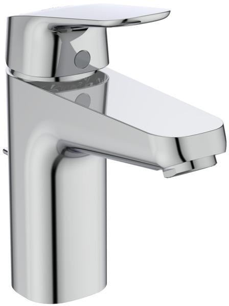 IDEAL STANDARD Ceraflex Waschtischarmatur Chrom 110 mm mit Ablaufgarnitur und 5 l/min Sparfunktion