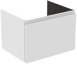 Ideal Standard Finesse Waschtischunterschrank 530 mm, 1 Auszug, Greige matt – Wandhängend mit Softclose