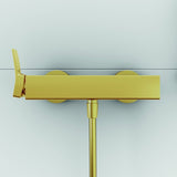 Ideal Standard Conca Brausearmatur AP Brushed Gold – Wandmontage, Einhandhebelmischer, Messing