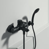 IDEAL STANDARD Ceraline Badearmatur Aufputz Chrom mit Umstelleinheit und Wassersparposition