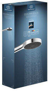 Ideal Standard Idealrain Solos Handbrause 1-Funktion mit Antikalksystem, Chrom