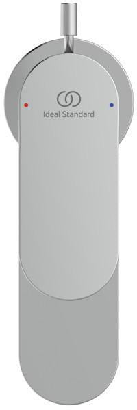 Ideal Standard Ceralife O Waschtischarmatur H75 mit BlueStart, Chrom, ohne Ablaufgarnitur
