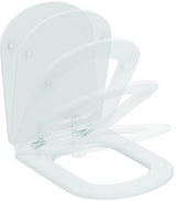 Ideal Standard WC-Sitz Calla Softclosing Weiß – MDF mit Absenkautomatik und Edelstahl-Scharnieren