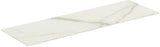 Ideal Standard Waschtischplatte Conca aus Keramik, 1587x505x6 mm, Pietra Grau – Feinsteinzeug, Design Roberto Palomba