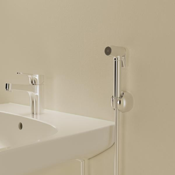 Ideal Standard Cerabase Waschtischarmatur Chrom 106 mm mit Push-Open-Ablaufventil
