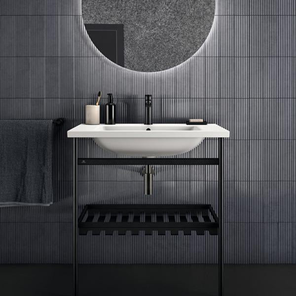 Ideal Standard i.life B Möbelwaschtisch 810 mm, 1 Hahnloch, mit Überlauf, Weiß