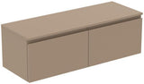 Ideal Standard Finesse Waschtischunterschrank 1202 mm mit 2 Auszügen in Greige matt