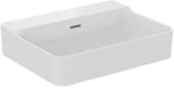 Ideal Standard Aufsatzwaschtisch Conca 600x450x165mm geschliffen Weiß ohne Hahnloch