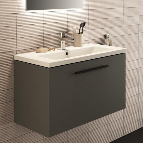 Ideal Standard i.life S Waschtischunterschrank 800 mm Weiß Matt mit 1 Auszug und Softclose