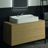 Ideal Standard Conca Waschtischunterschrank 1202 mm, 2 Auszüge, Push-Open, Weiß – Wandhängend