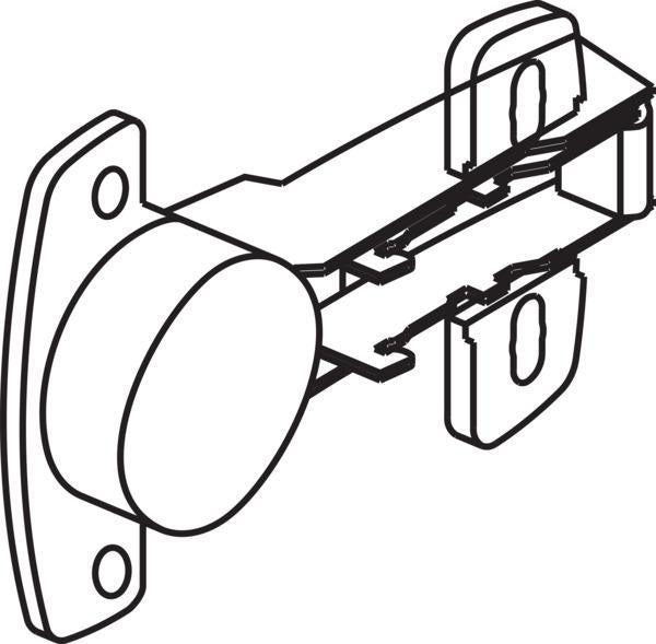 Ideal Standard Scharniersatz für WC-Sitz Connect Air – Passgenaue Ersatzscharniere
