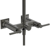 Ideal Standard Duschsystem Joy Neo mit Brausearmatur und Hebelgriffen in Chrom