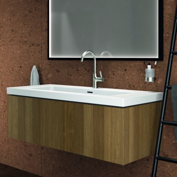 Ideal Standard Zahnputzbecher Conca, rund, Brushed Gold – Wandhängend, Messing, Glas