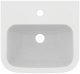 Ideal Standard Contour 21 Handwaschbecken 400 mm Weiß – 1 Hahnloch, ohne Überlauf