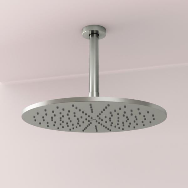 Ideal Standard Idealrain Atelier Kopfbrause 300 mm rund Brushed Gold – Regenstrahl mit Antikalk
