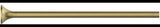 Ideal Standard Handtuchstange La Dolce Vita Silver Storm – Wandmontage, Messing, verdeckte Befestigung