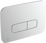 Ideal Standard Oleas P3 Betätigungsplatte, pneumatisch, 2-Mengen-Technik, Chrom