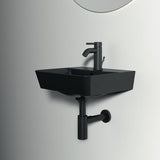 IDEAL STANDARD Ceraline Waschtischarmatur Silk Black 100 mm mit Ablaufgarnitur