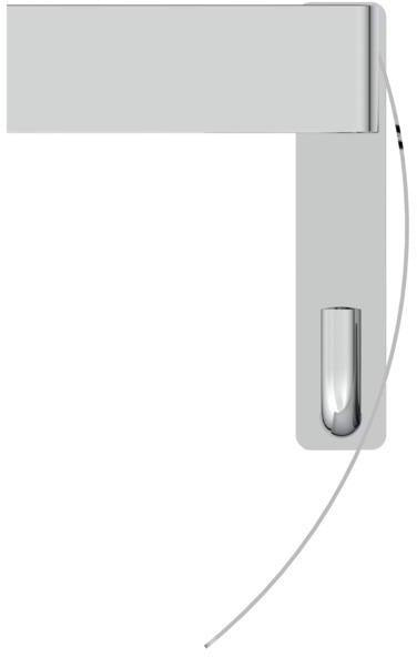 Ideal Standard Conca Cube Papierrollenhalter eckig Brushed Gold mit Klappe