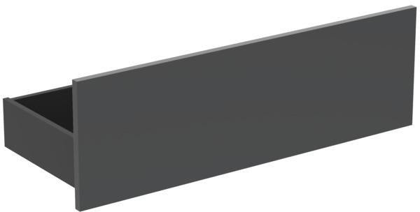 IDEAL STANDARD Eurovit+ obere Schublade 80 cm in Hochglanz grau lackiert