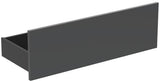 IDEAL STANDARD Eurovit+ obere Schublade 80 cm in Hochglanz grau lackiert