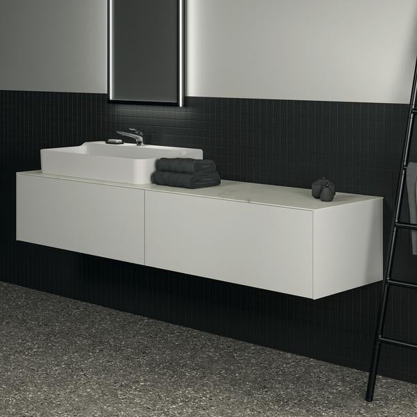 Ideal Standard Conca WT-Unterschrank 1985 mm, 2 Auszüge, Eiche geflammt, wandhängend