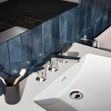 Ideal Standard Möbelwaschtisch La Dolce Vita 1060 mm, 3 Hahnlöcher, Ablage links, Weiß