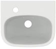 Ideal Standard i.life A Handwaschbecken 350x300x115 mm Weiß, 1 Hahnloch links, mit Überlauf
