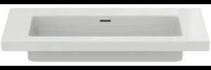Ideal Standard Extra Möbelwaschtisch 1010x510x150 mm Weiß – ohne Hahnloch, mit Überlauf
