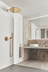 IDEAL STANDARD Idealrain Atelier Wandhalter für Handbrause & Brauseschlauch G1/2 Brushed Gold