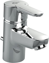 Ideal Standard Connect Blue Waschtischarmatur Piccolo, mit Ablaufgarnitur, Ausladung 96 mm, Chrom