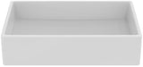 Ideal Standard i.life B Aufsatzwaschtisch 500x420x140 mm Weiß ohne Hahnloch