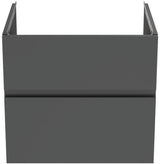 Ideal Standard Finesse Möbelwaschtischunterschrank 600 mm mit 2 Auszügen und Softclose in Greige matt