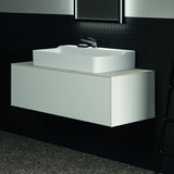 Ideal Standard Conca Waschtischplatte 1202x505x6 mm Keramik Feinsteinzeug Marmor Calacatta