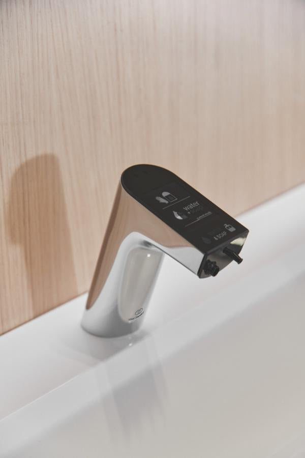 Ideal Standard Intellimix Sensor-Waschtischarmatur mit Seifenspender, Chrom – berührungslose Steuerung