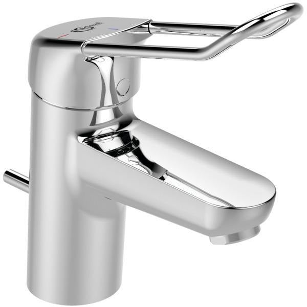 Ideal Standard Connect Blue Waschtischarmatur mit Bügelhebel, Chrom, 112 mm Ausladung