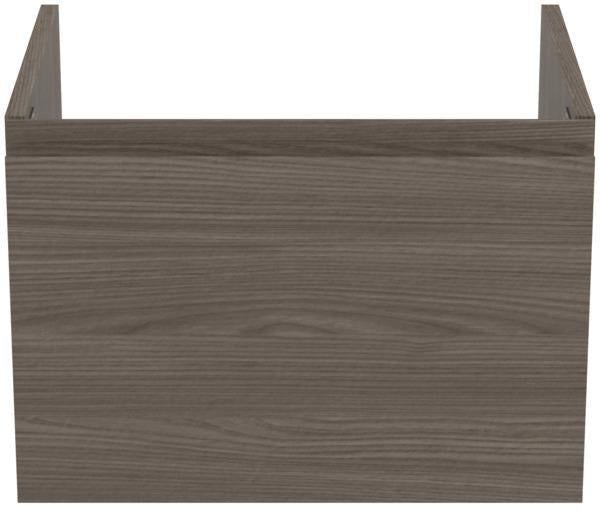 Ideal Standard Finesse Waschtischunterschrank 530 mm, 1 Auszug, Greige matt – Wandhängend mit Softclose