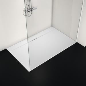 IDEAL STANDARD Ultra Flat S i.life Rechteck-Brausewanne 1600x1000x30 mm Carraraweiß