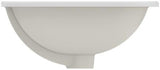 Ideal Standard Connect Einbauwaschtisch 580x410mm Weiß mit Überlauf und Ideal Plus Beschichtung