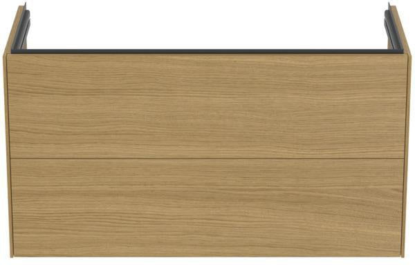 Ideal Standard Conca Möbelwaschtischunterschrank 1000x440mm 2 Auszüge Weiß Matt
