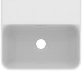 Ideal Standard Handwaschbecken Conca 400x350x165 mm Weiß mit 3 Hahnlöchern und Überlauf